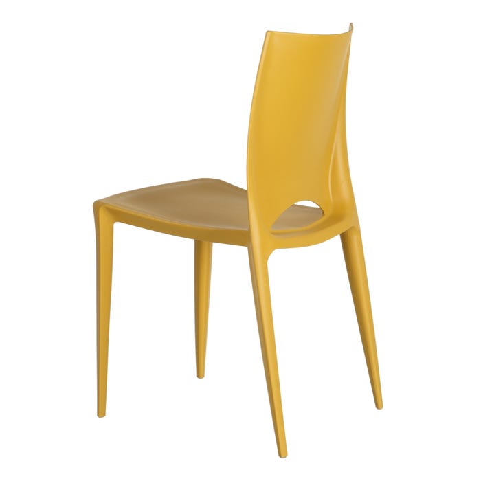 Silla Amarillo Polipropileno 44 X 41 X 84 Cm