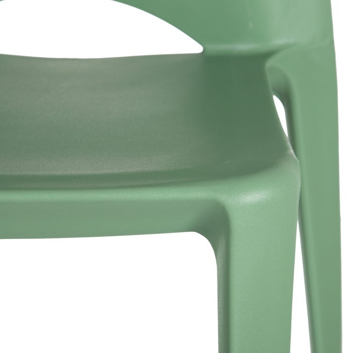 Silla Verde Menta Polipropileno 44 X 41 X 84 Cm