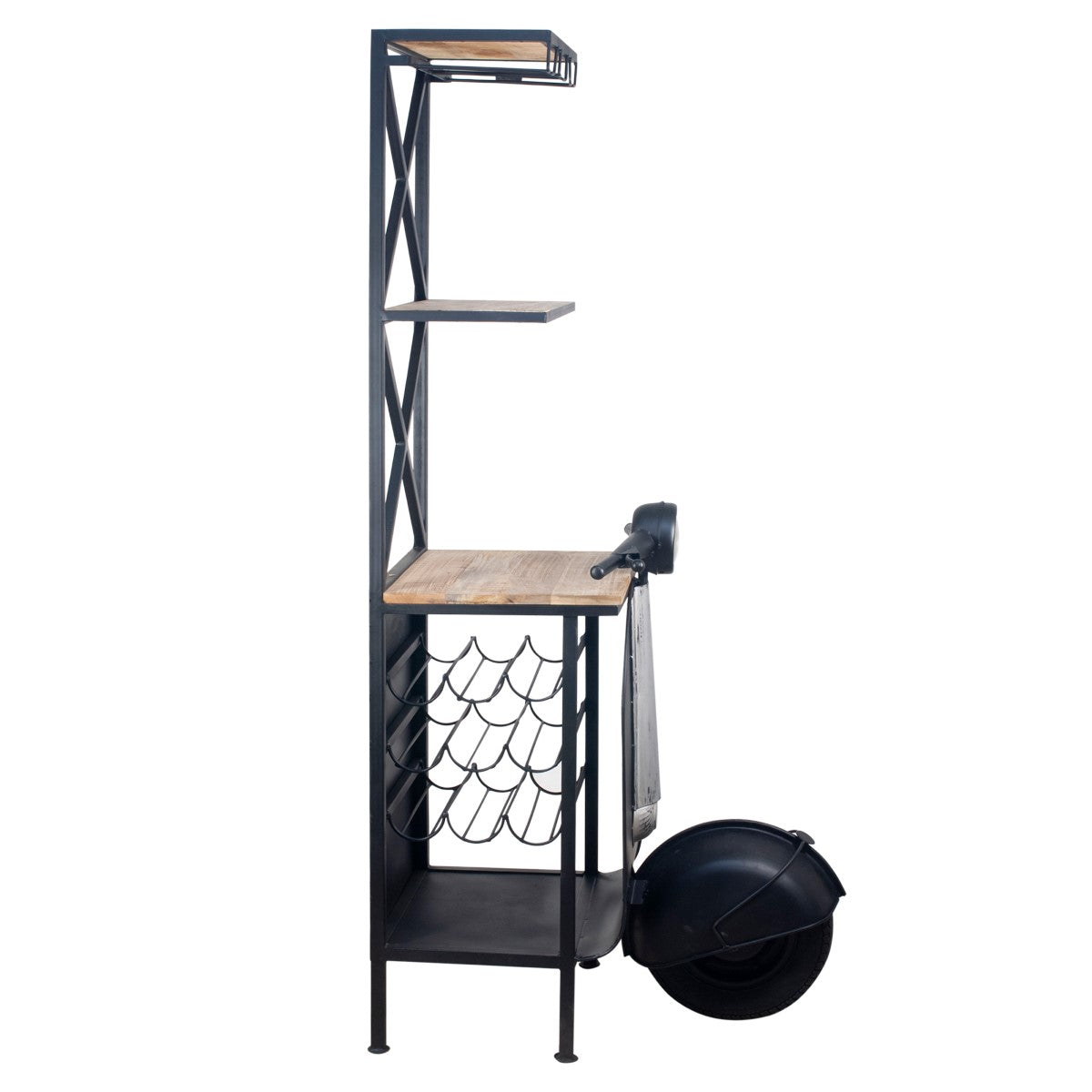 Vespa Motorcycle Shelf 50X102X180Cm.