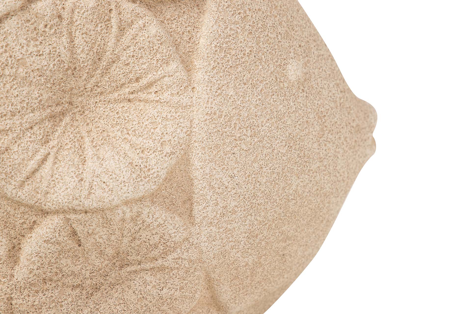 FIGURA PEZ CERAMICA MARRON 34x29x11 CM