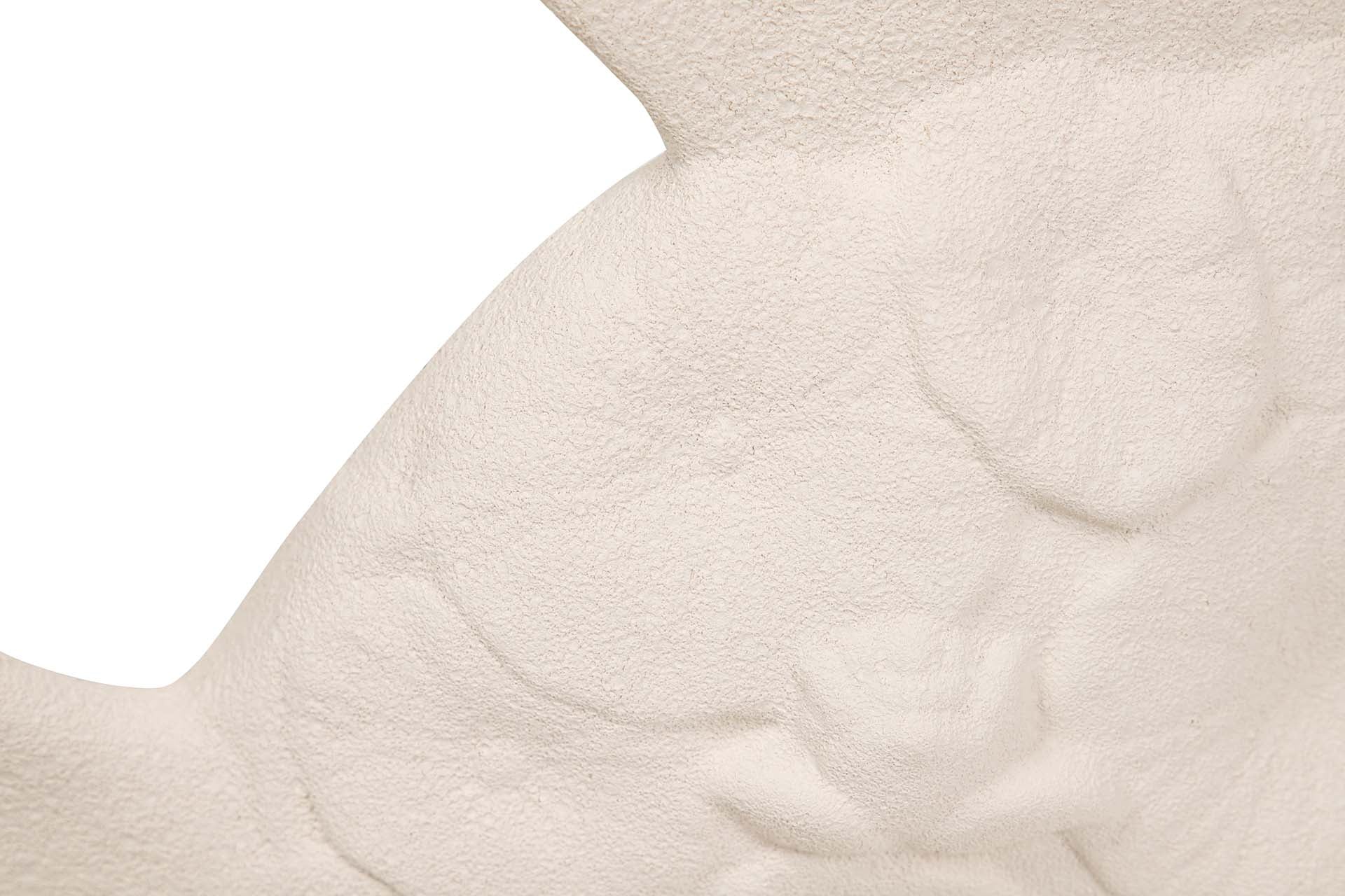 FIGURA PEZ CERAMICA BEIGE 30x24x10 CM