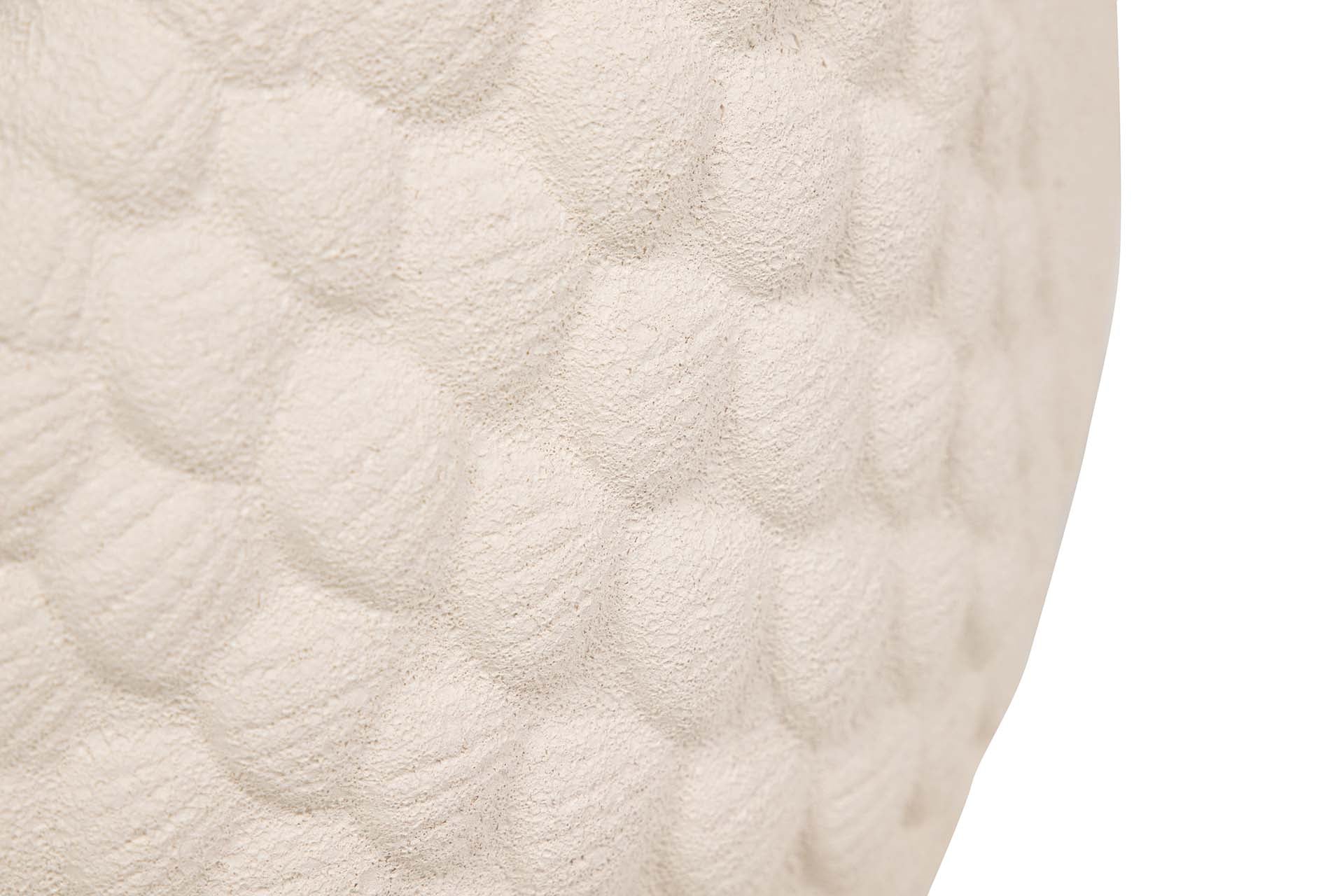 FIGURA PEZ CERAMICA BEIGE 30x24x10 CM