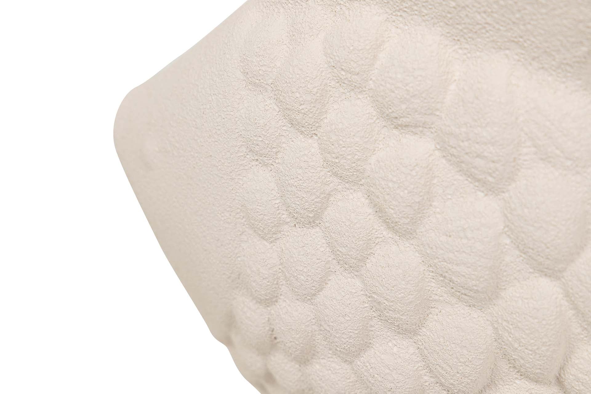 FIGURA PEZ CERAMICA BEIGE 30x24x10 CM