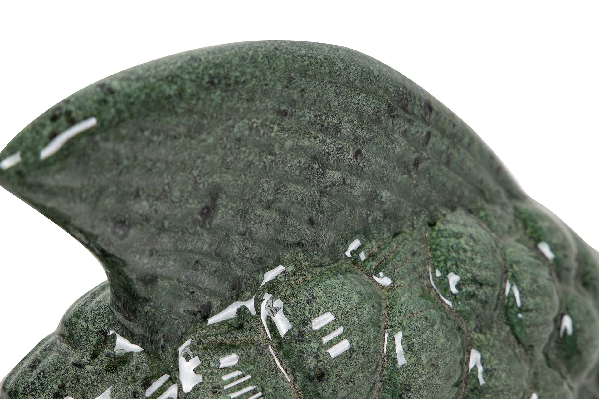FIGURA PEZ CERAMICA VERDE 30x24x10 CM
