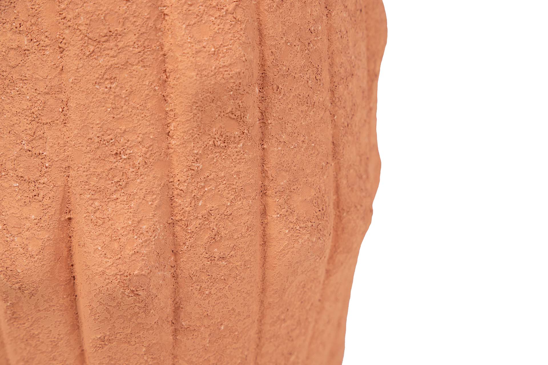 JARRON CERAMICA NARANJA 17x17x33 CM