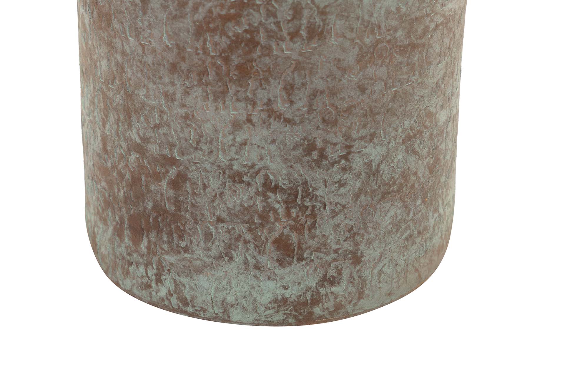 PARAGUERO CERAMICA VERDE 24x24x50 CM