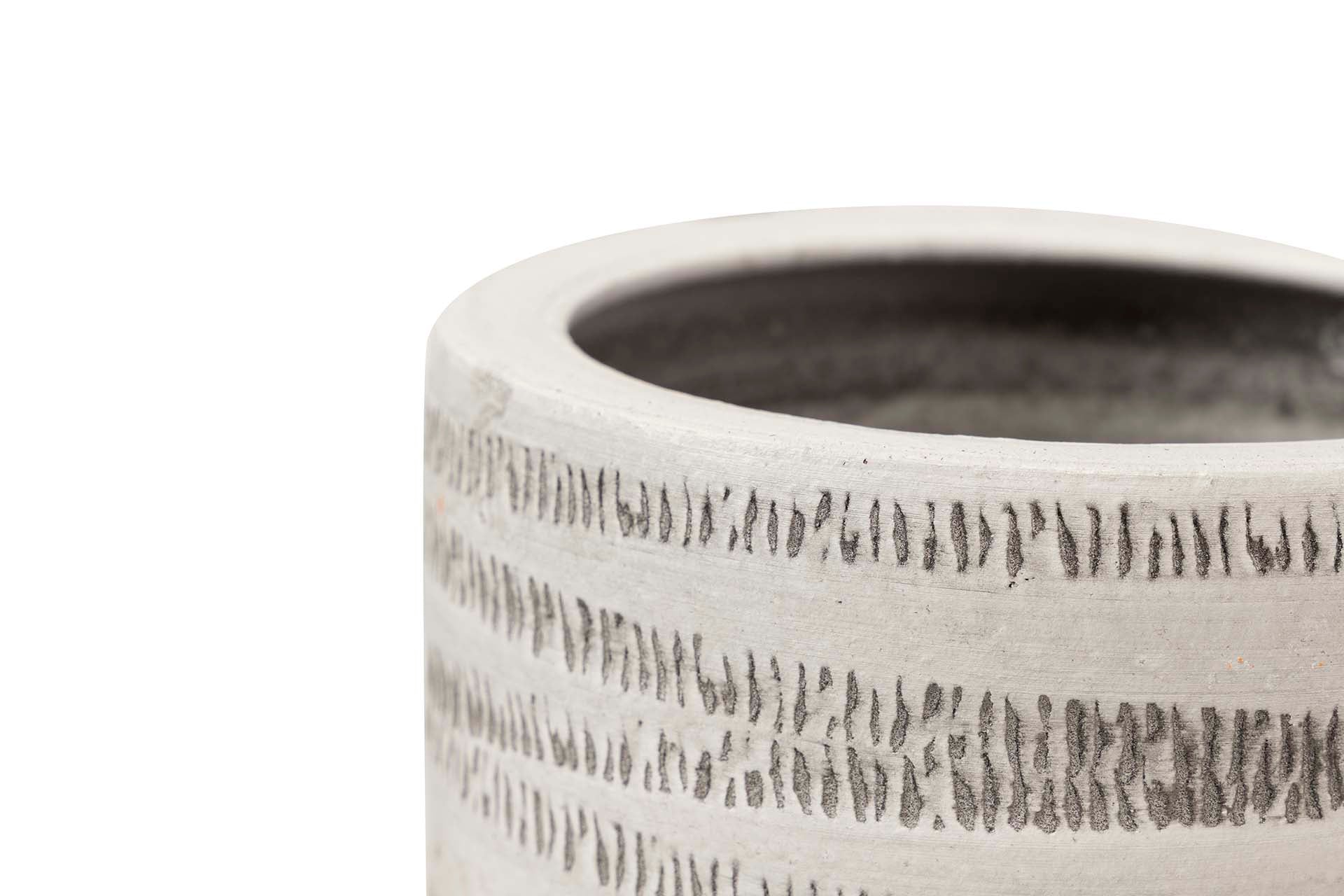 PARAGUERO CERAMICA GRIS 23x23x50 CM