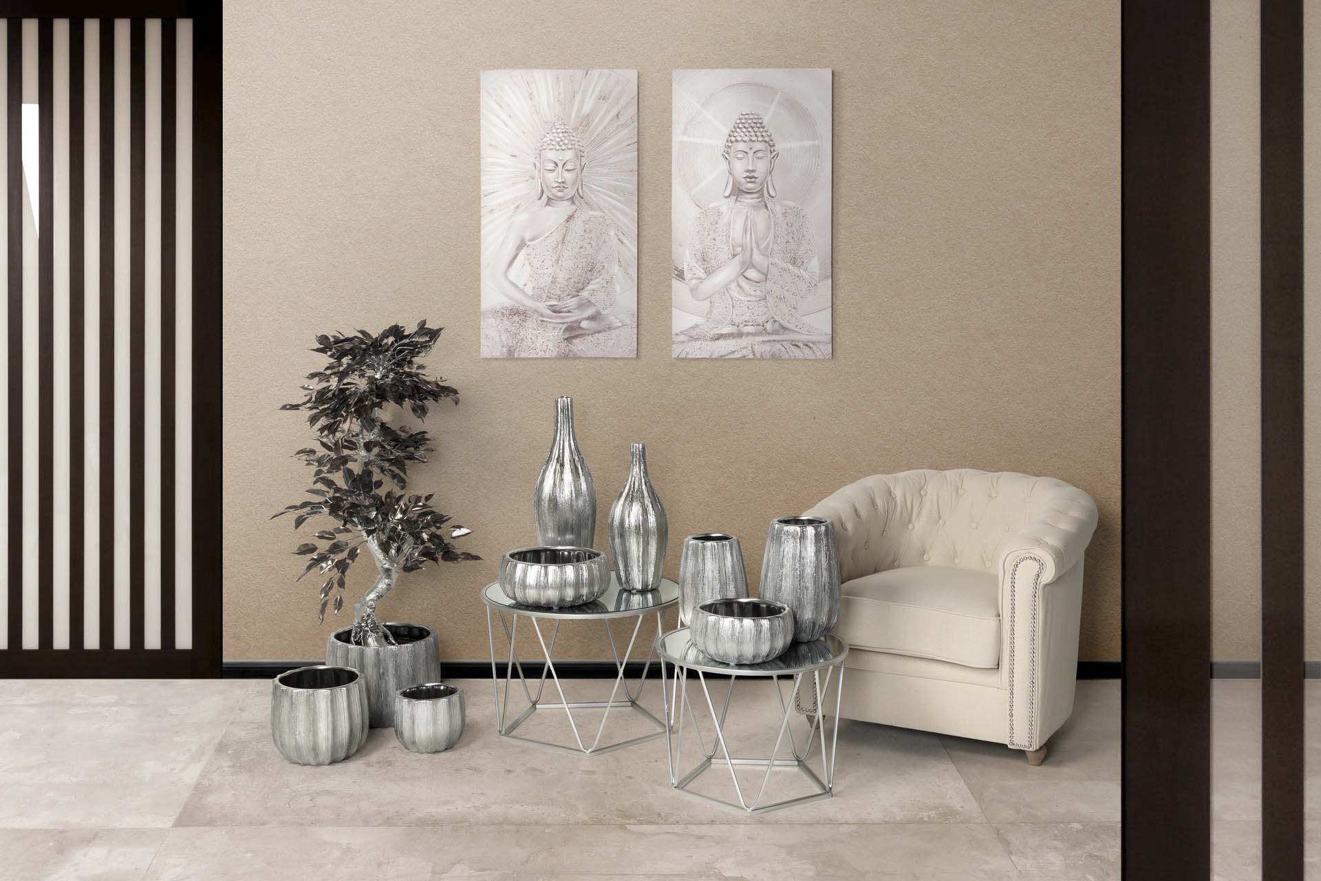 CONJUNTO 3 VASOS 32x32x26 25x25x23 19x19x16 CM