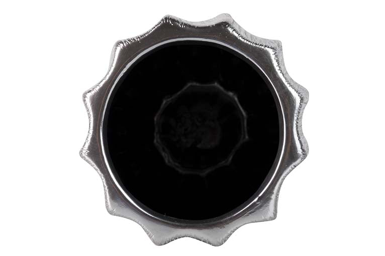 SILVER CERAMIC VASE 18x18x26 CM