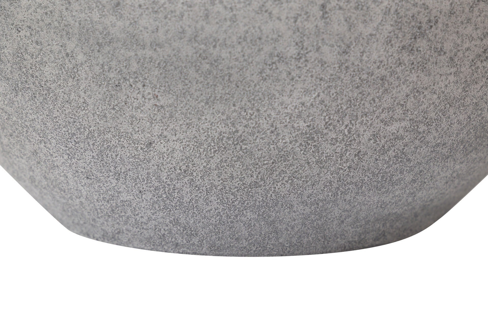 MACETERO CERAMICA GRIS 40x40x35 CM