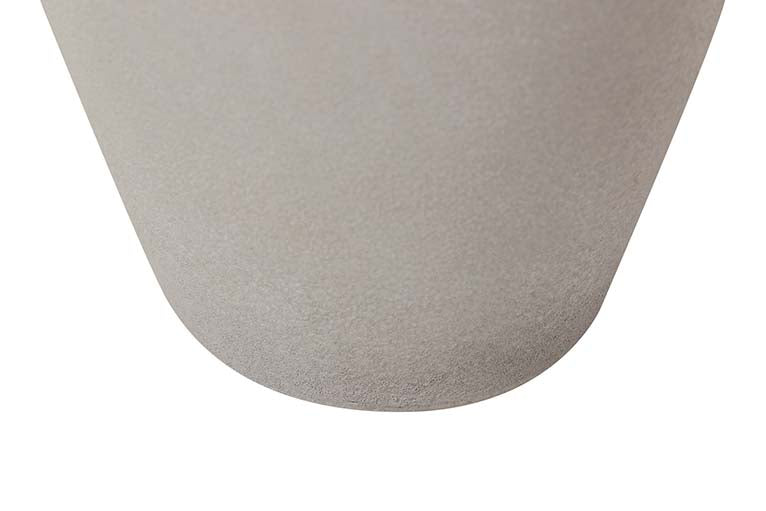 JARRON CERAMICA GRIS 30x30x80 CM
