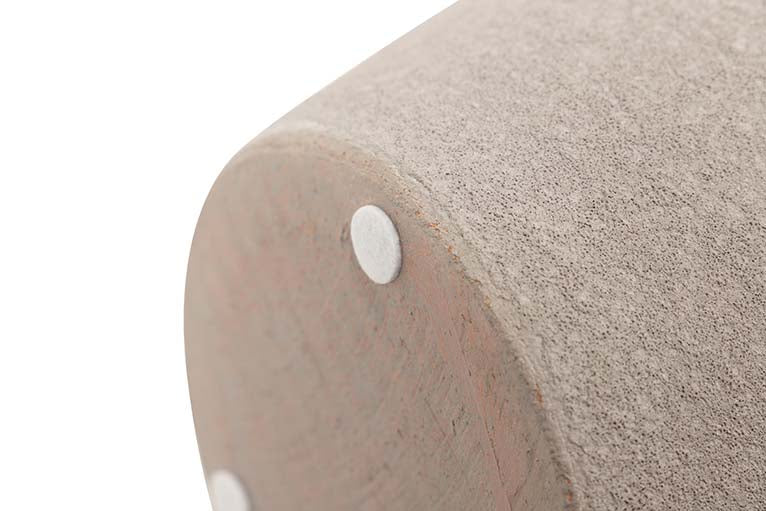 JARRON CERAMICA GRIS 24x24x60 CM