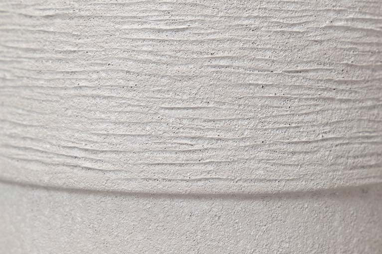 GREY CERAMIC VASE 20x20x40 CM