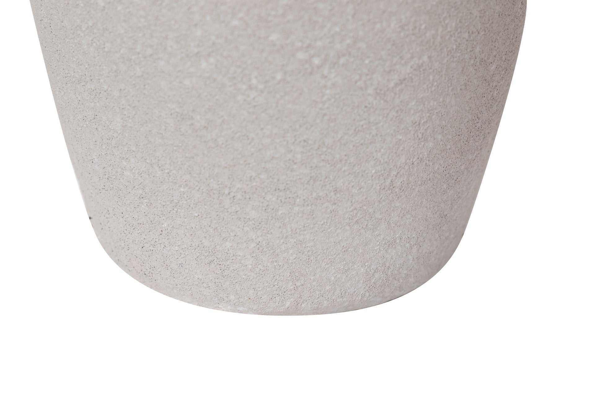 GREY CERAMIC VASE 20x20x40 CM