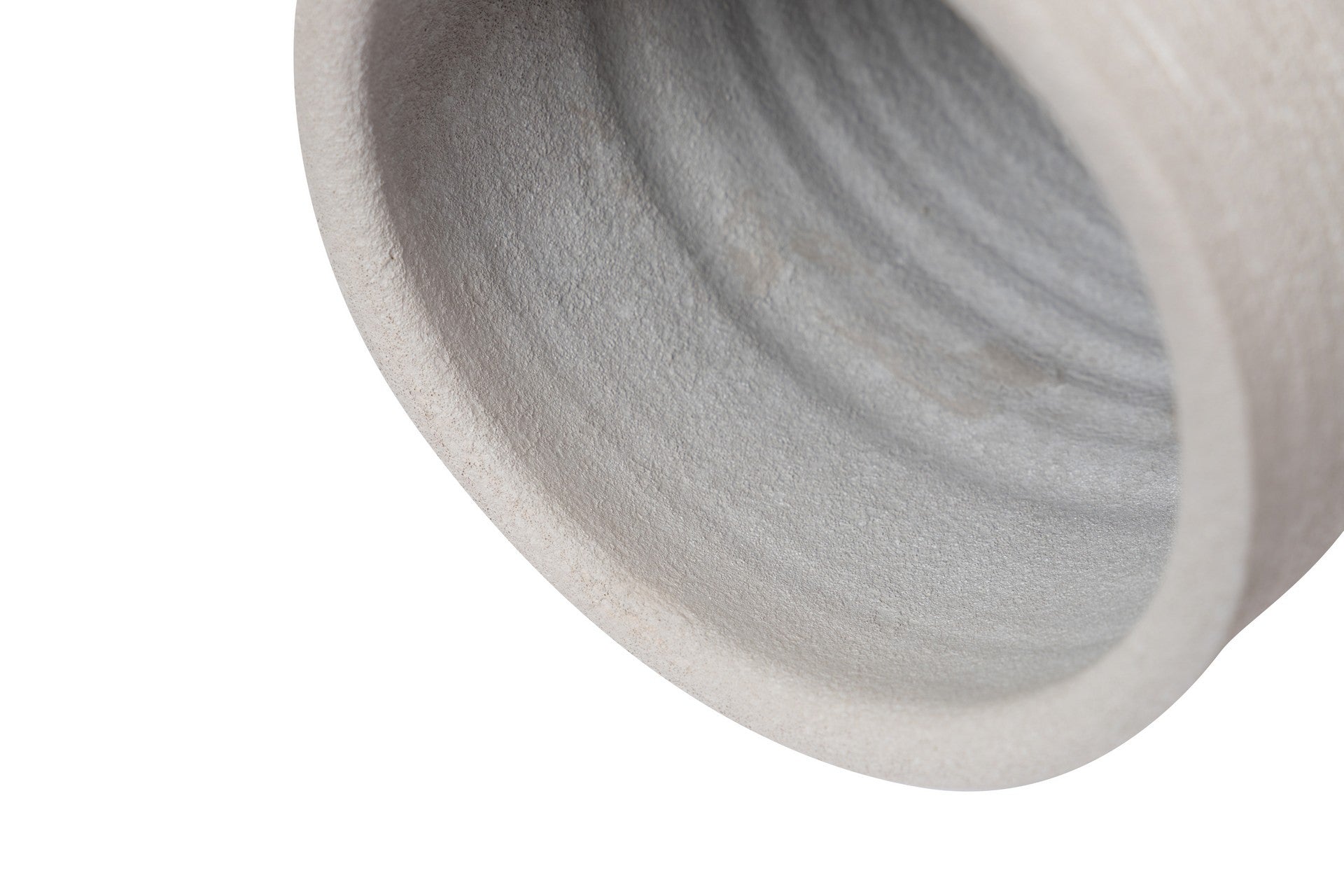 GREY CERAMIC VASE 16.5x16.5x30 CM