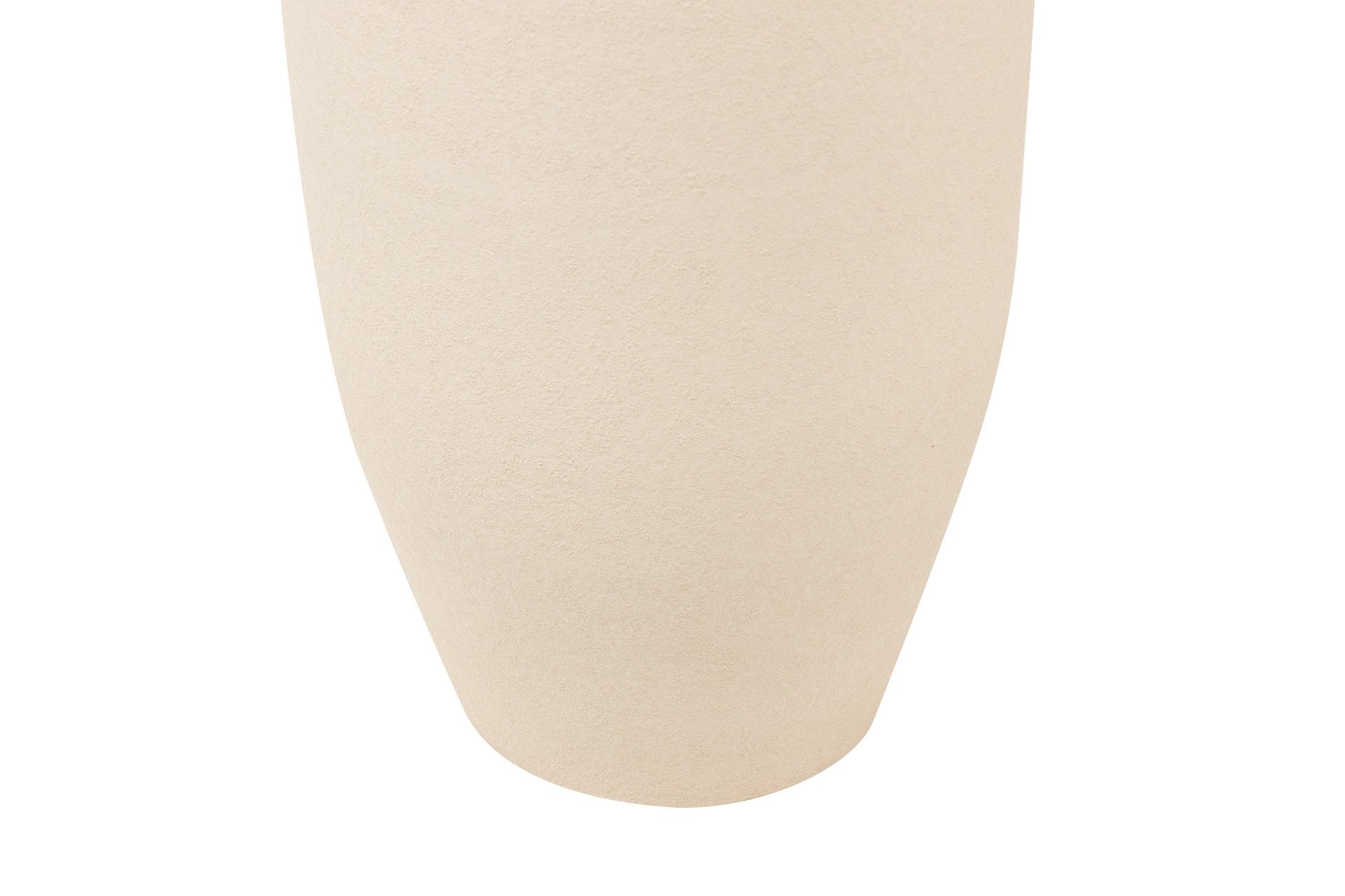 WHITE CERAMIC VASE 30x30x80 CM