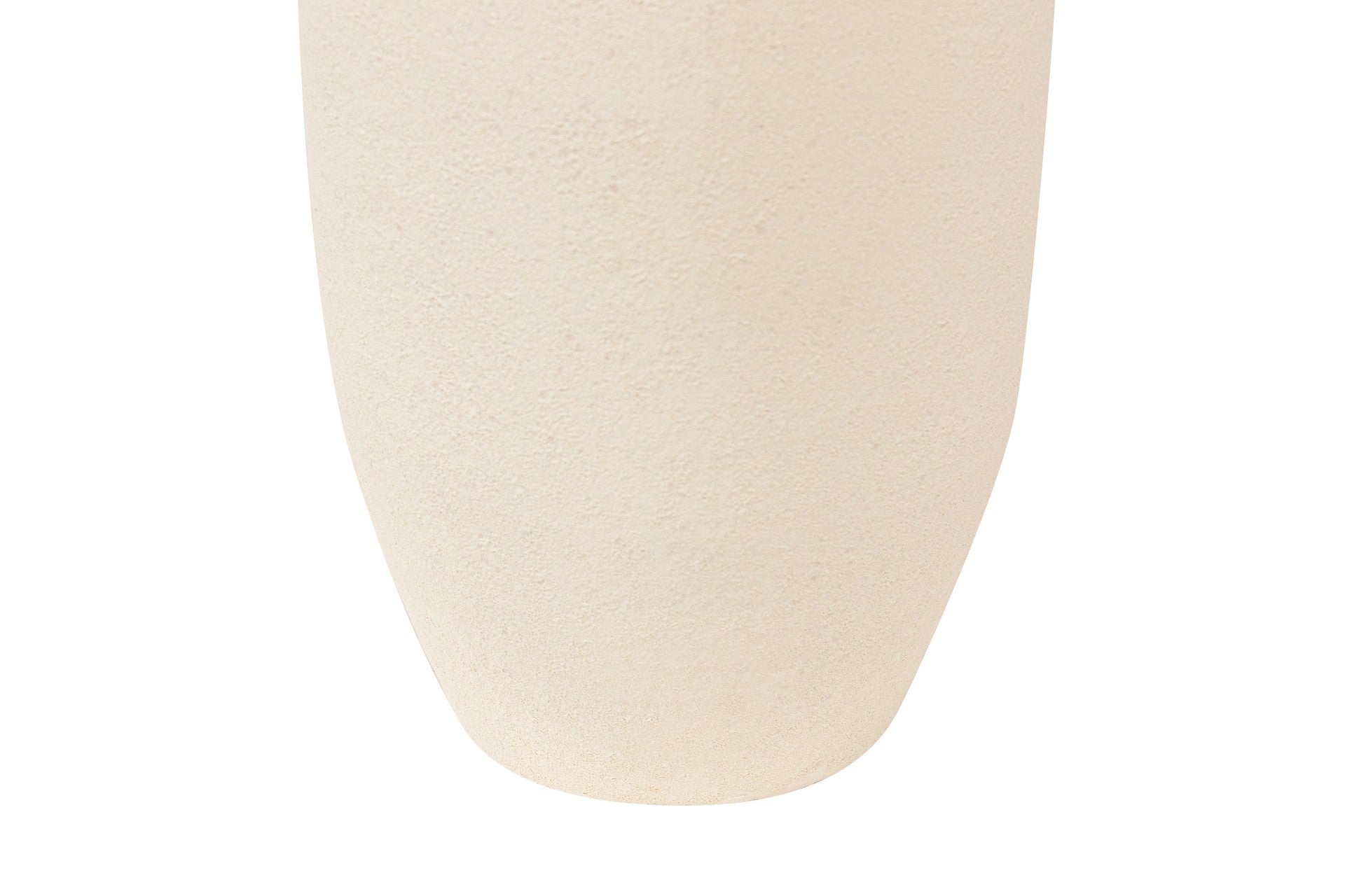 WHITE CERAMIC VASE 20x20x40 CM