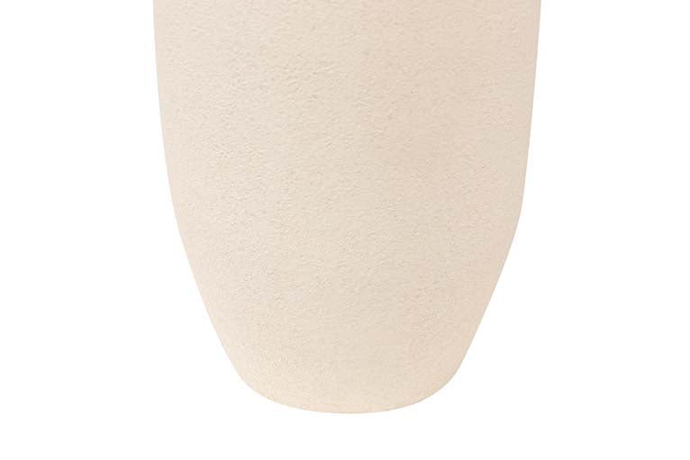 WHITE CERAMIC VASE 20x20x40 CM