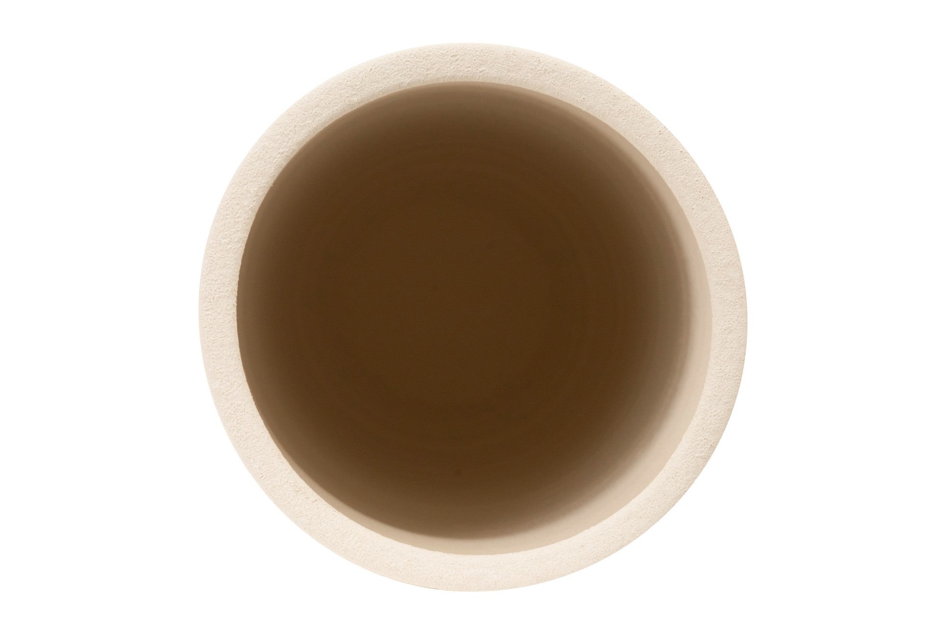 WHITE CERAMIC VASE 20x20x40 CM