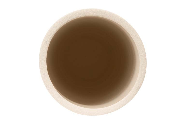 JARRON CERAMICA BLANCA 20x20x40 CM