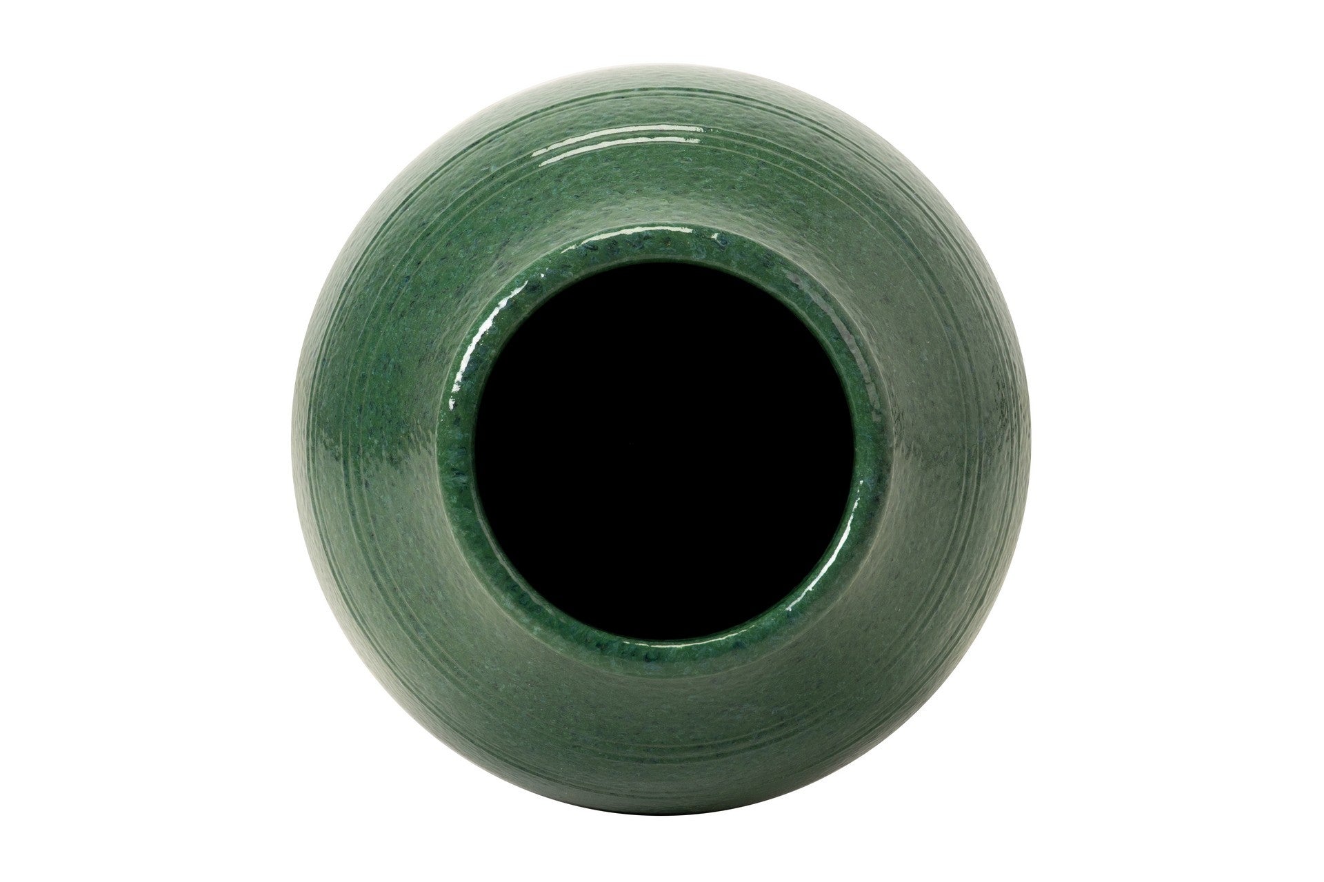 JARRON CERAMICA VERDE 26x26x60 CM