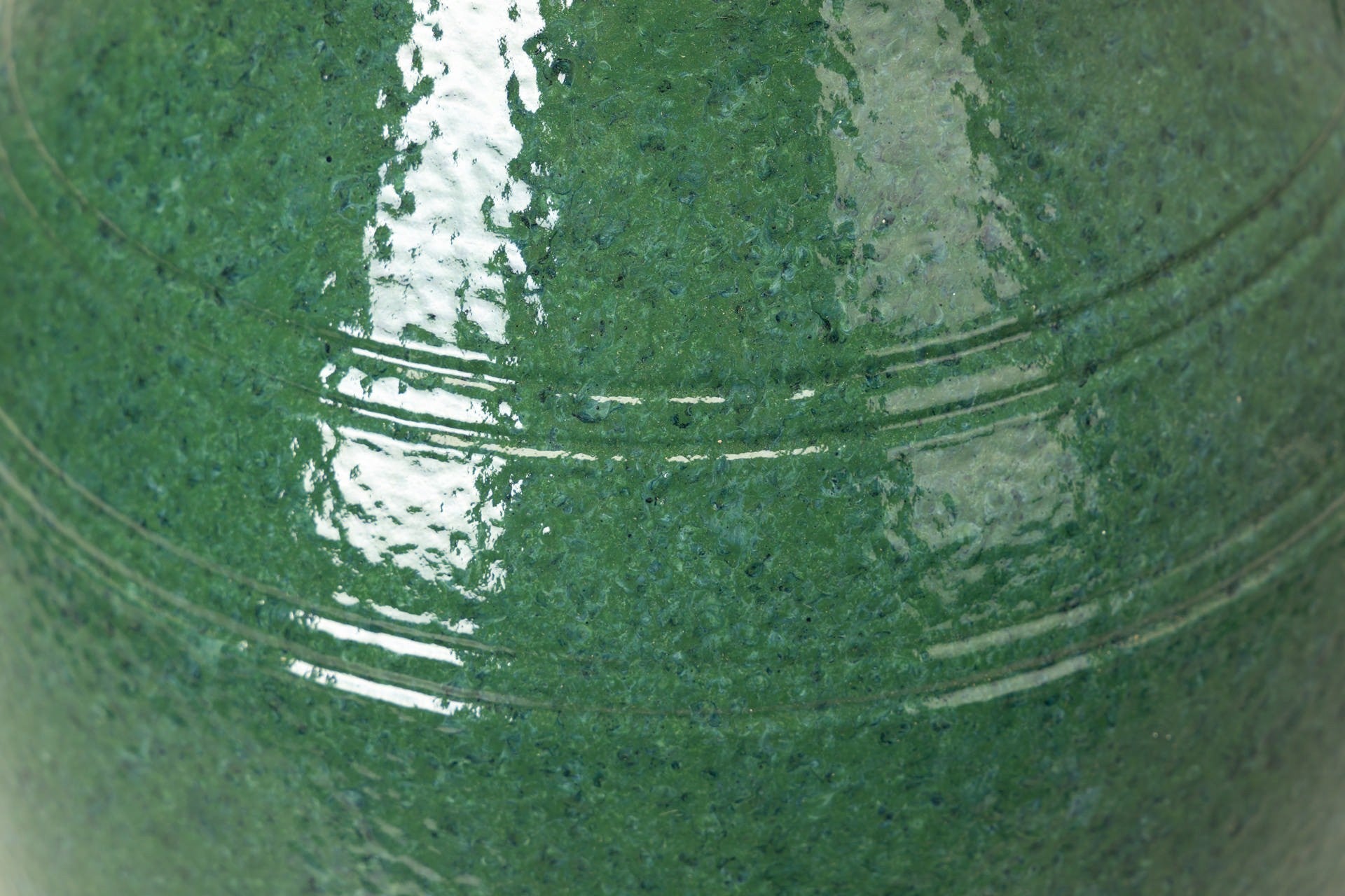 JARRON CERAMICA VERDE 26x26x60 CM
