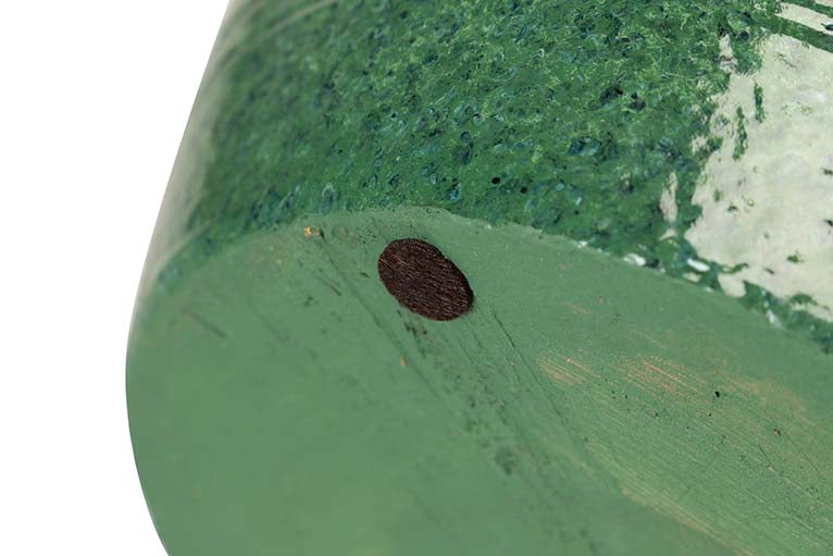 JARRON CERAMICA VERDE 28x28x40 CM