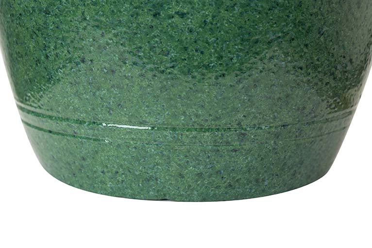 JARRON CERAMICA VERDE 28x28x40 CM