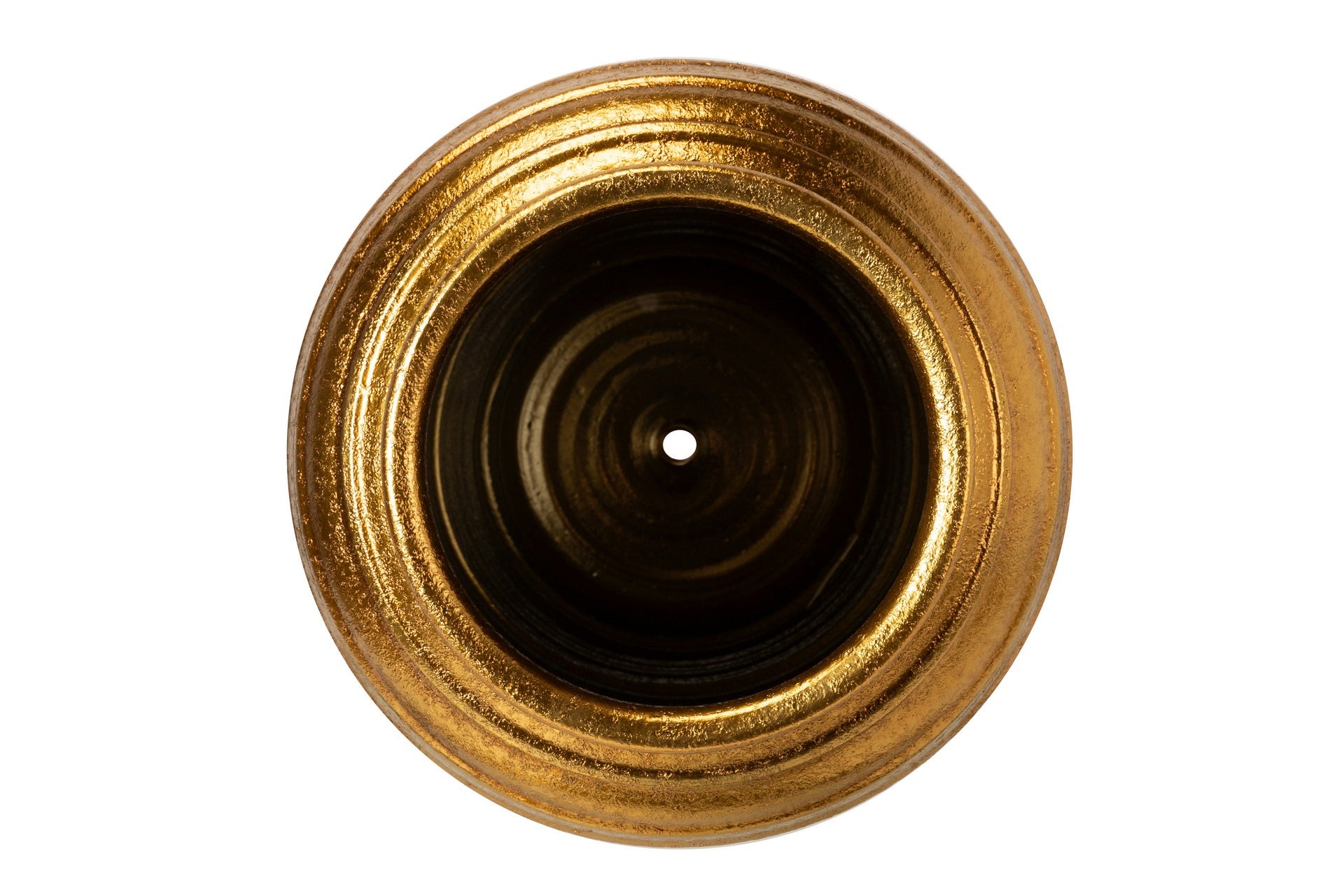 GOLDEN CERAMIC FLOWER POT 36x36x43 CM