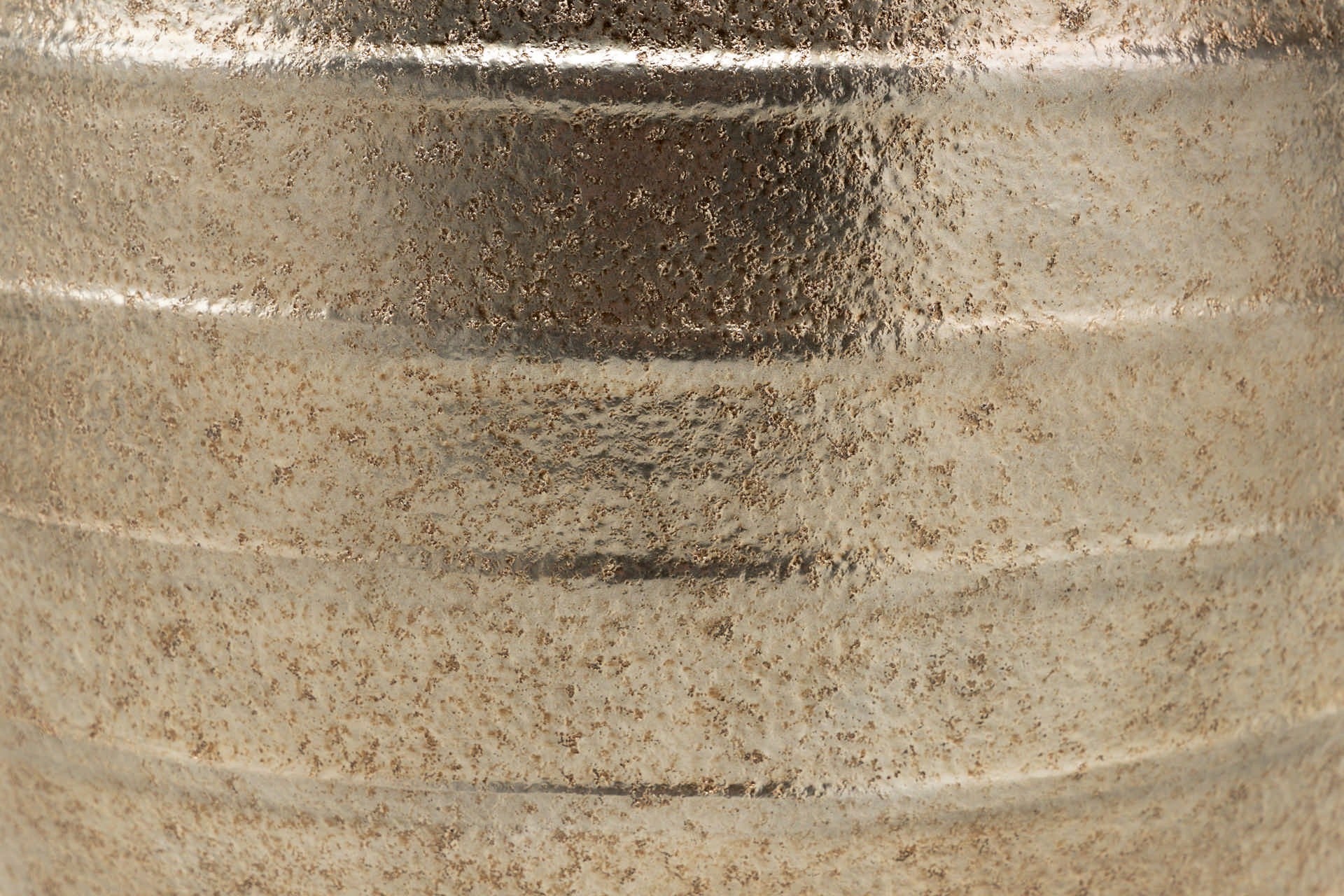 SILVER CERAMIC PLANTER 44x44x52 CM