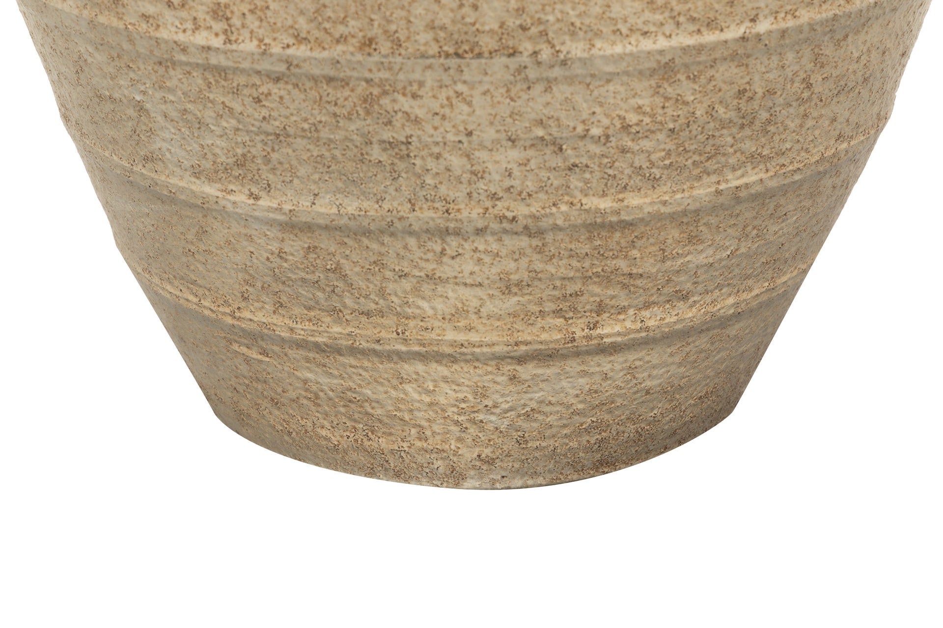 SILVER CERAMIC PLANTER 44x44x52 CM