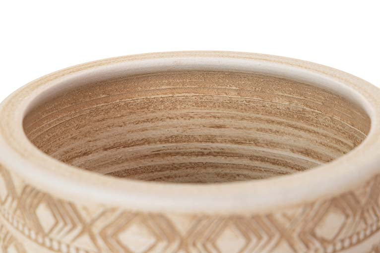 PARAGUERO CERAMICA BEIGE 24x24x50 CM