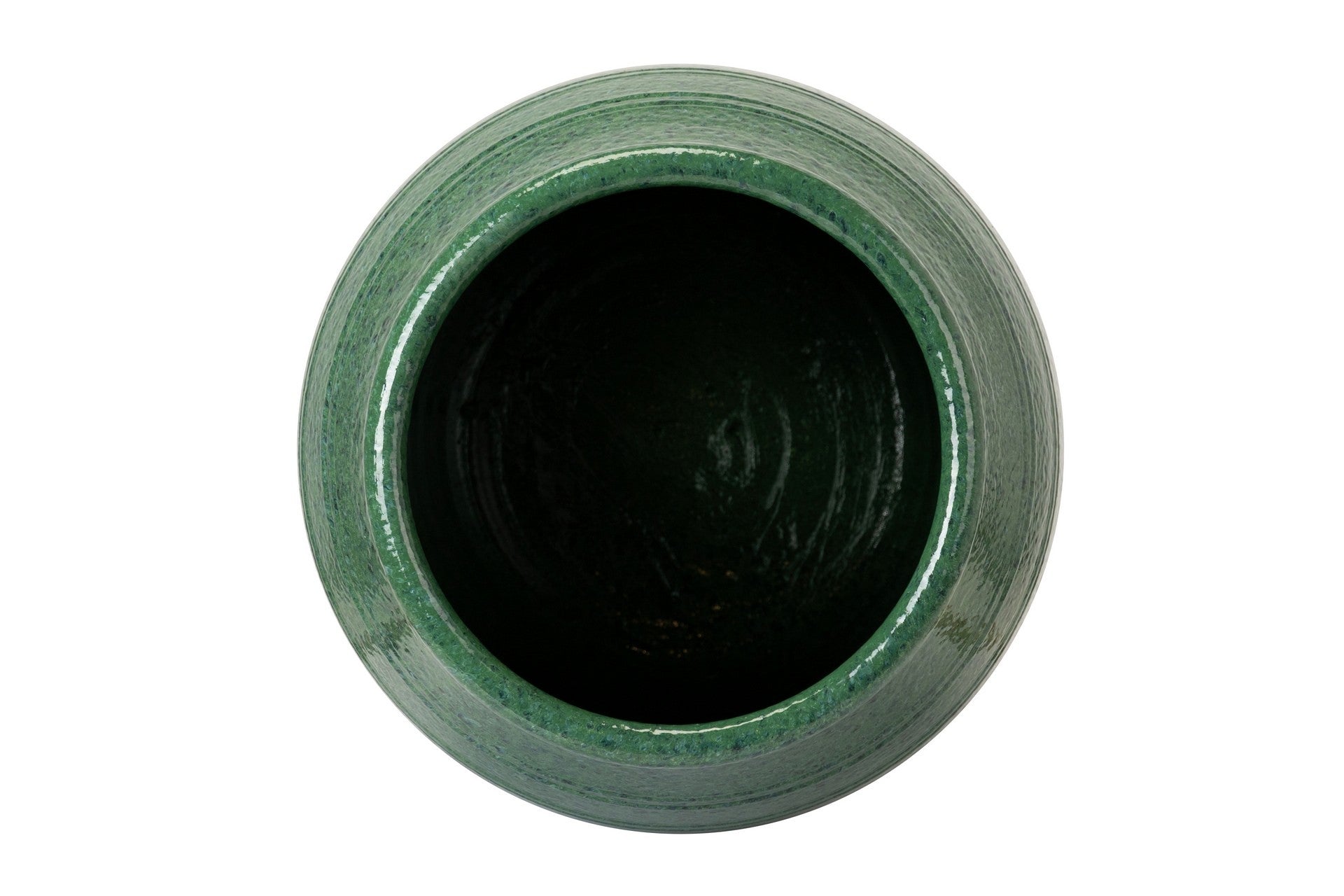 JARRON CERAMICA VERDE 24x24x32 CM