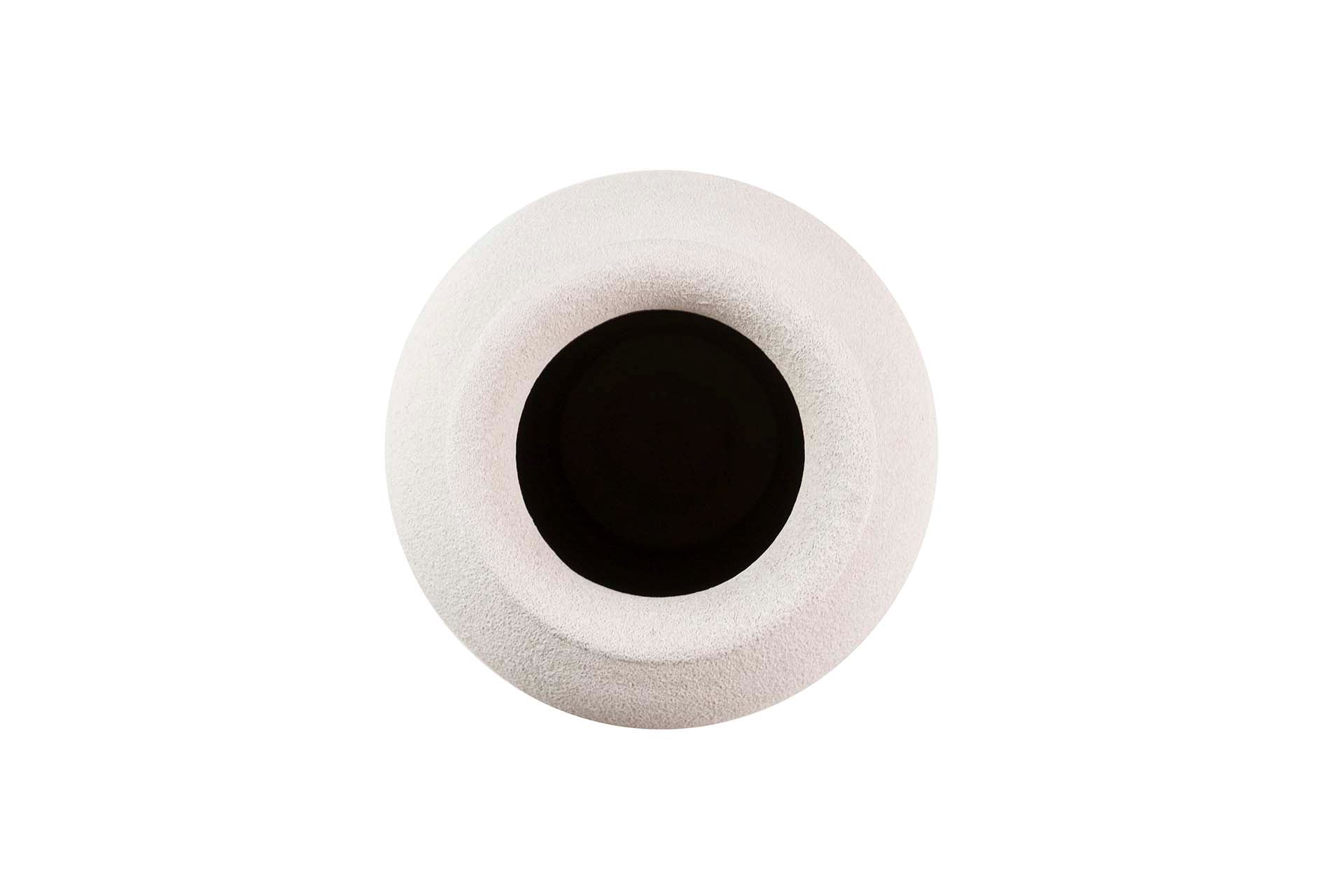 JARRON CERAMICA BLANCO 22x22x30 CM