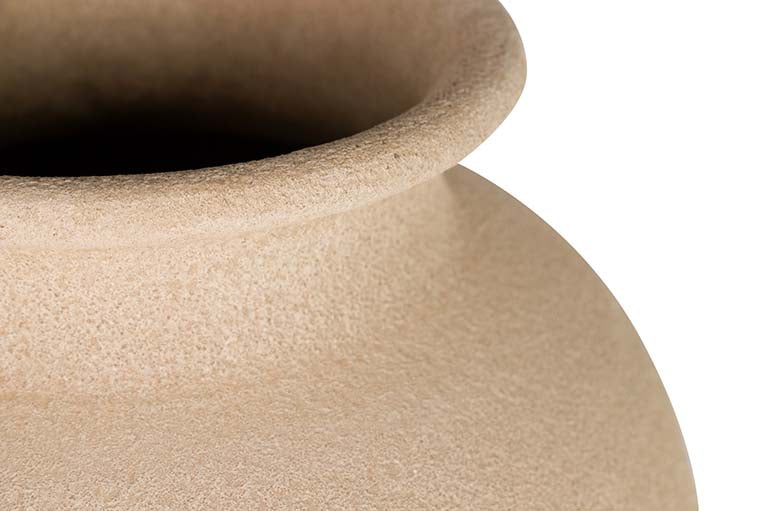 JARRON CERAMICA MARRON 30x30x80 CM