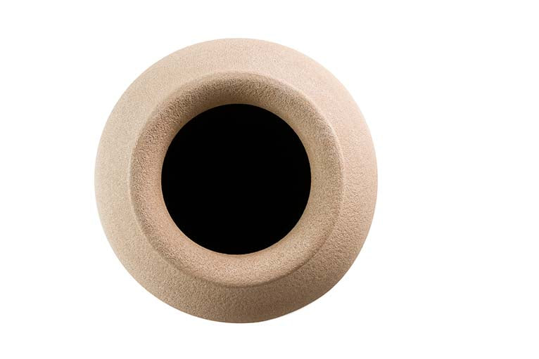 JARRON CERAMICA MARRON 30x30x80 CM