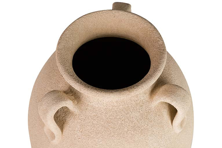 JARRON CERAMICA MARRON 28x28x60 CM