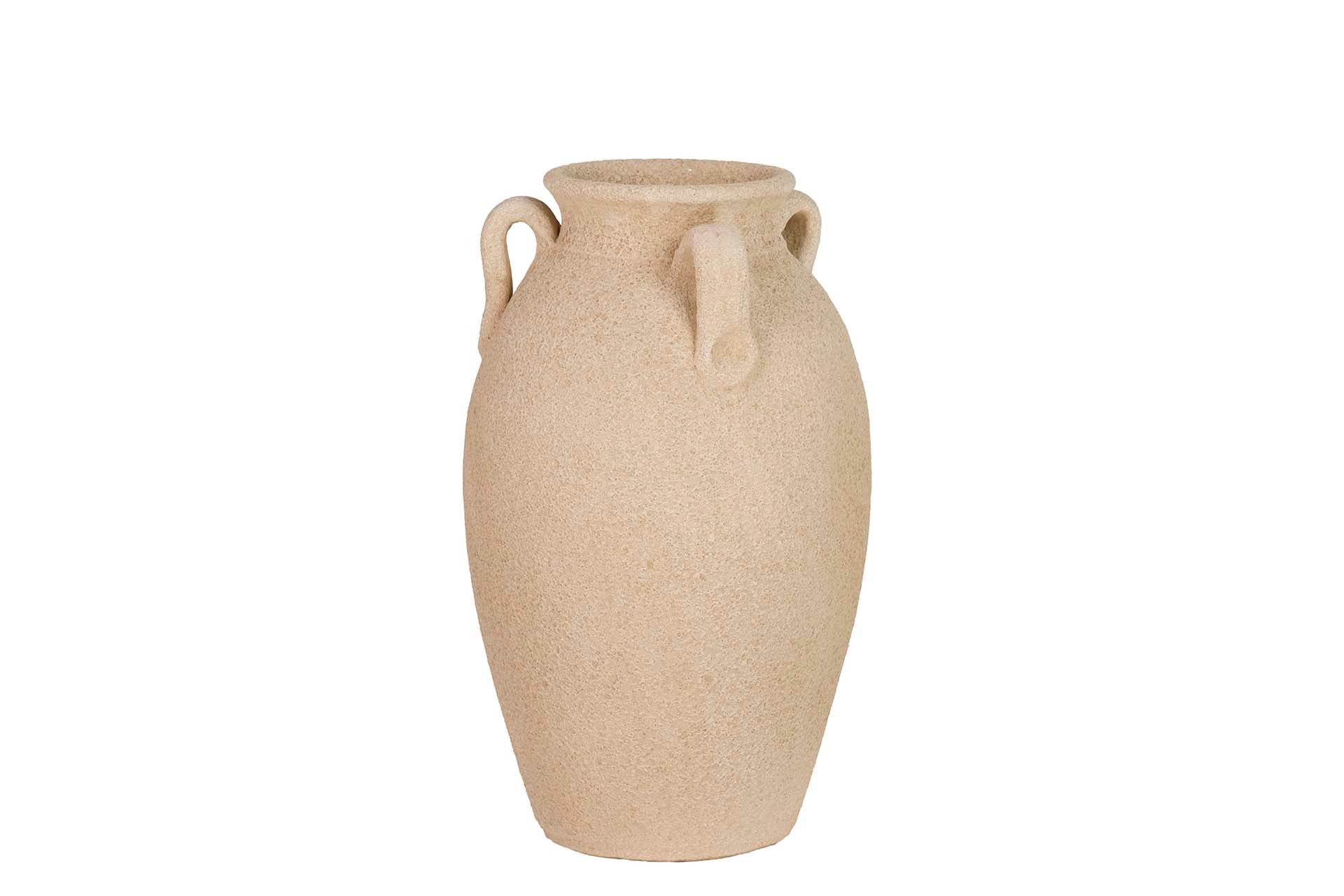 JARRON CERAMICA MARRON 22x22x30 CM
