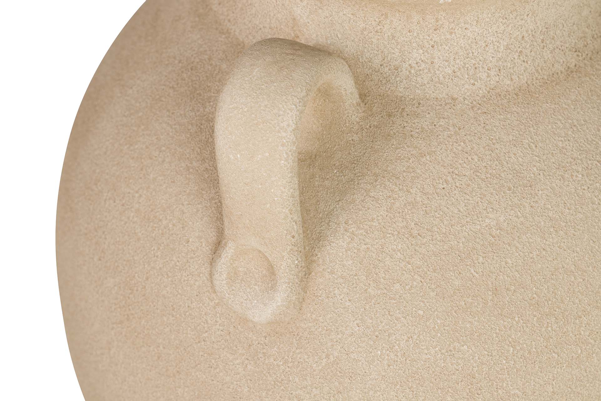 BROWN CERAMIC VASE 35x35x40 CM