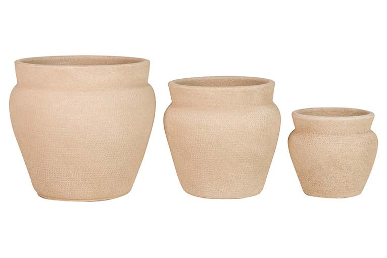 CONJUNTO 3 VASOS 31x3x27 24x24x21 17x17x15 CM