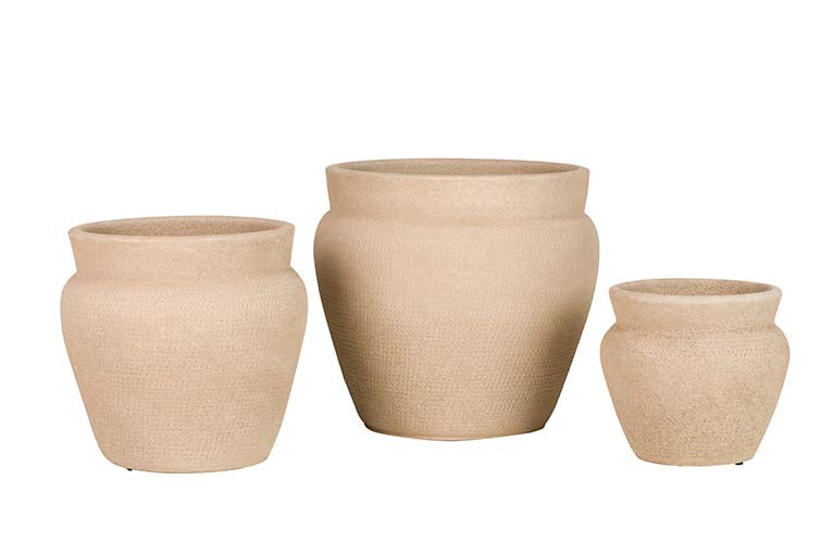 CONJUNTO 3 VASOS 31x3x27 24x24x21 17x17x15 CM