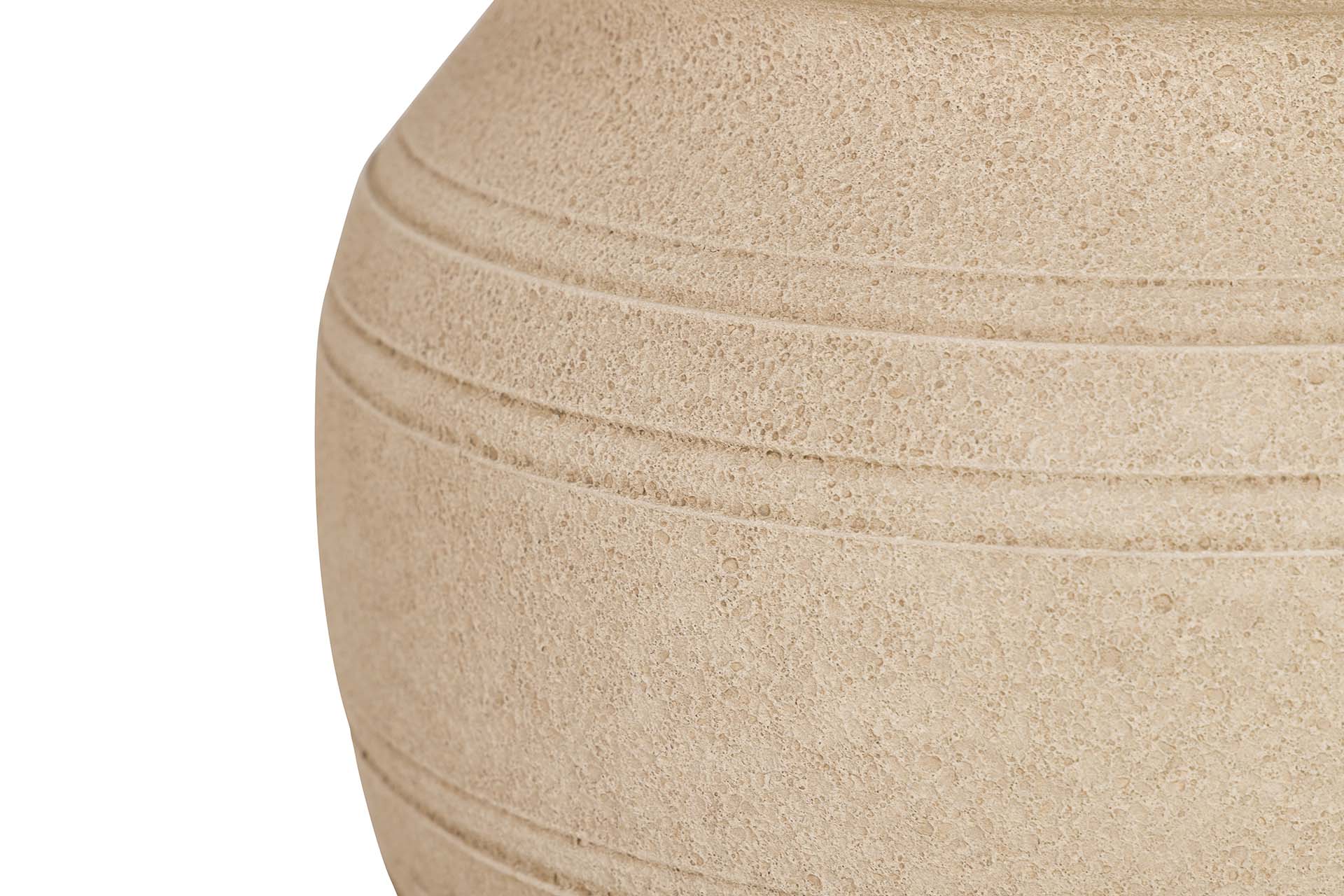 JARDINEIRA DE CERÂMICA MARROM 32x32x28 CM