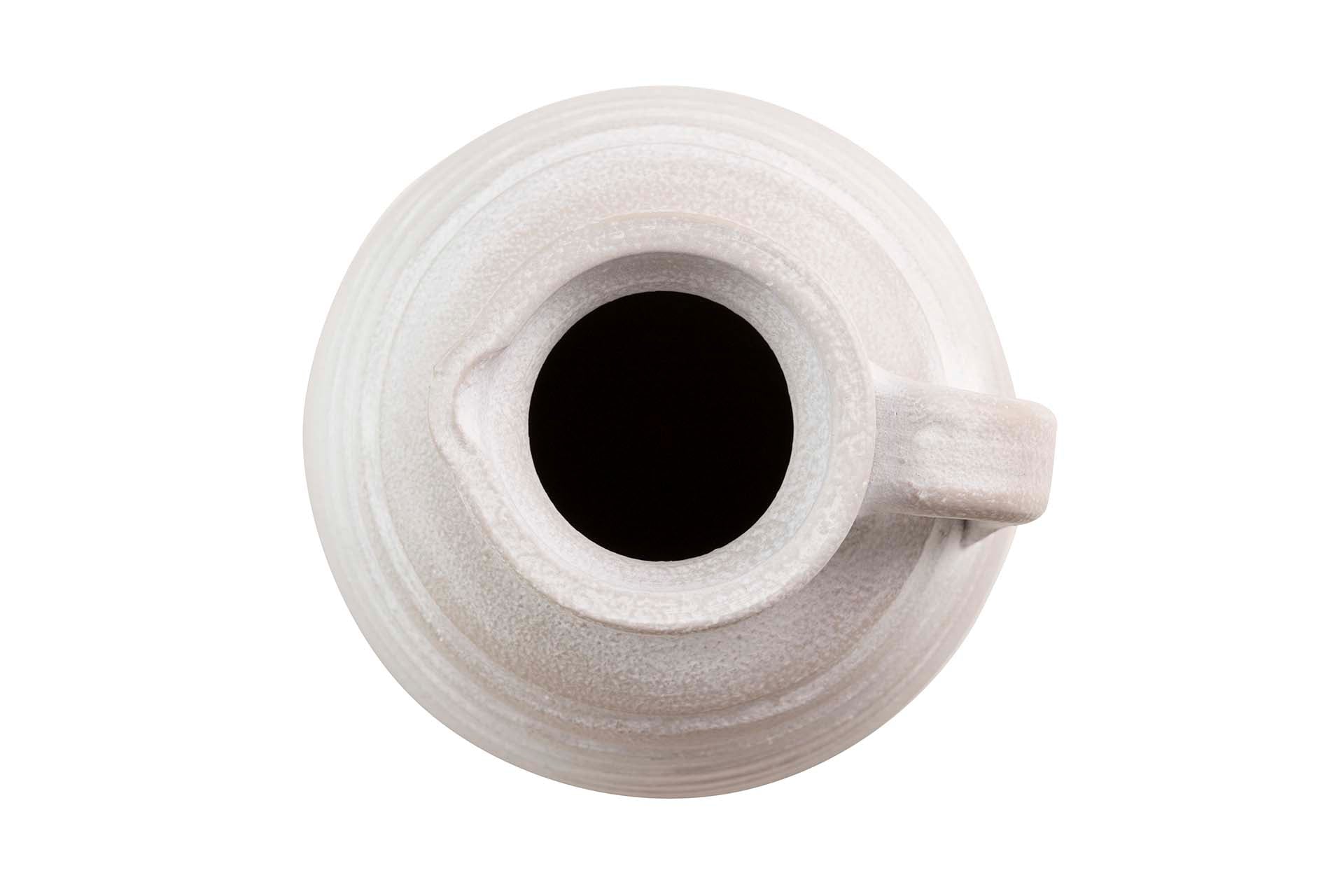 GREY CERAMIC VASE 18x18x30 CM