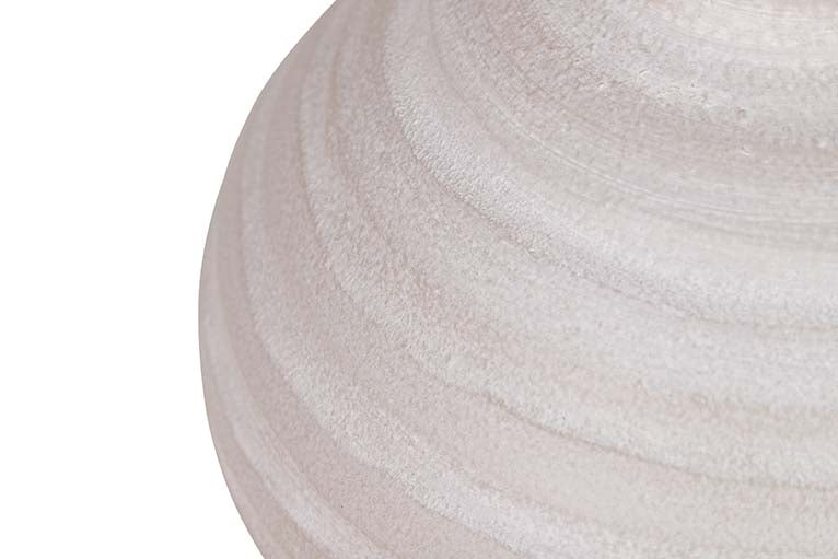 GREY CERAMIC VASE 24x24x17 CM