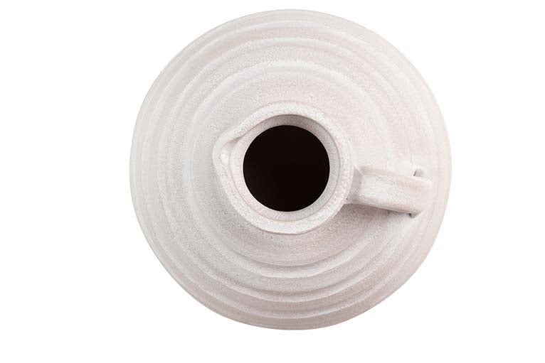 JARRON CERAMICA GRIS 24x24x17 CM