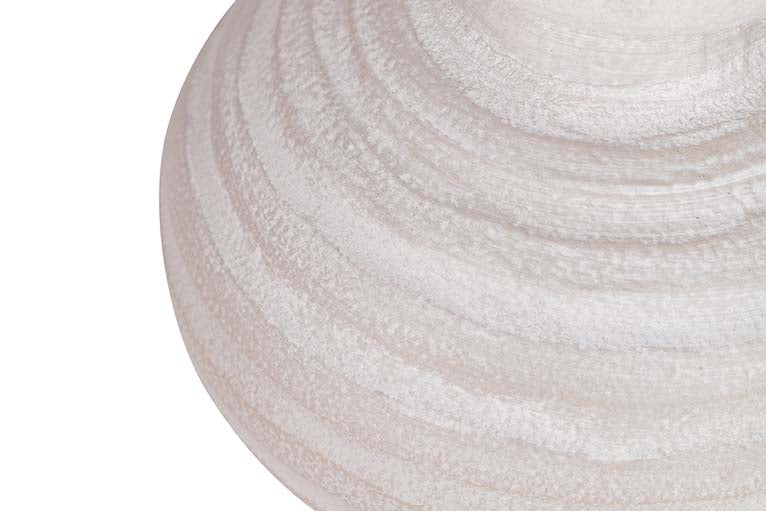 GRAY CERAMIC VASE 19x19x15 CM