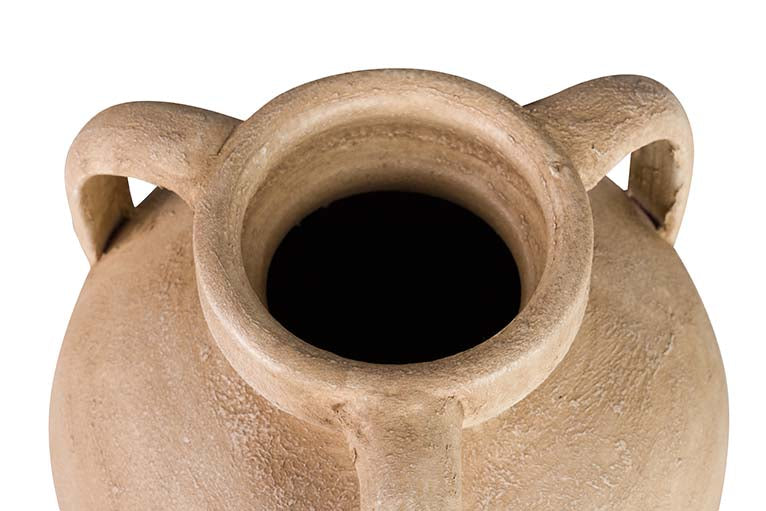 JARRON CERAMICA MARRON 28x28x60 CM