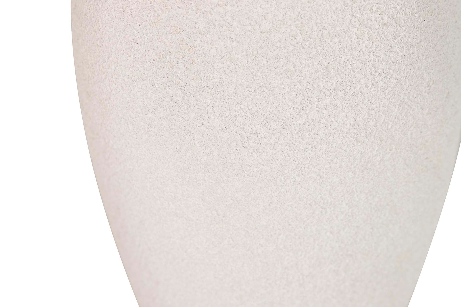 GREY CERAMIC VASE 16x16x30 CM