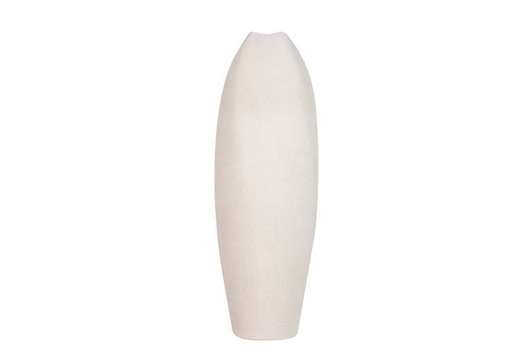 VASO DE CERÂMICA CINZA 20x20x60 CM