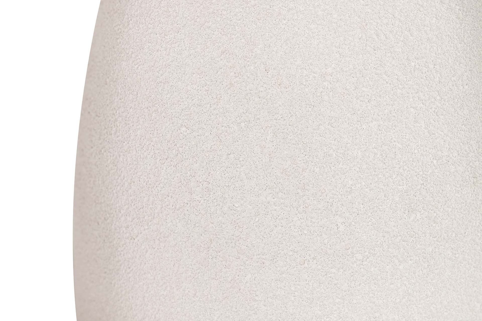 GREY CERAMIC VASE 20x20x60 CM